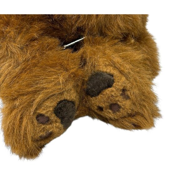 RUSS Kodiak Brown Bear Soft Pets Realistic Plush Faux Leather Nose - Picture 5 of 7